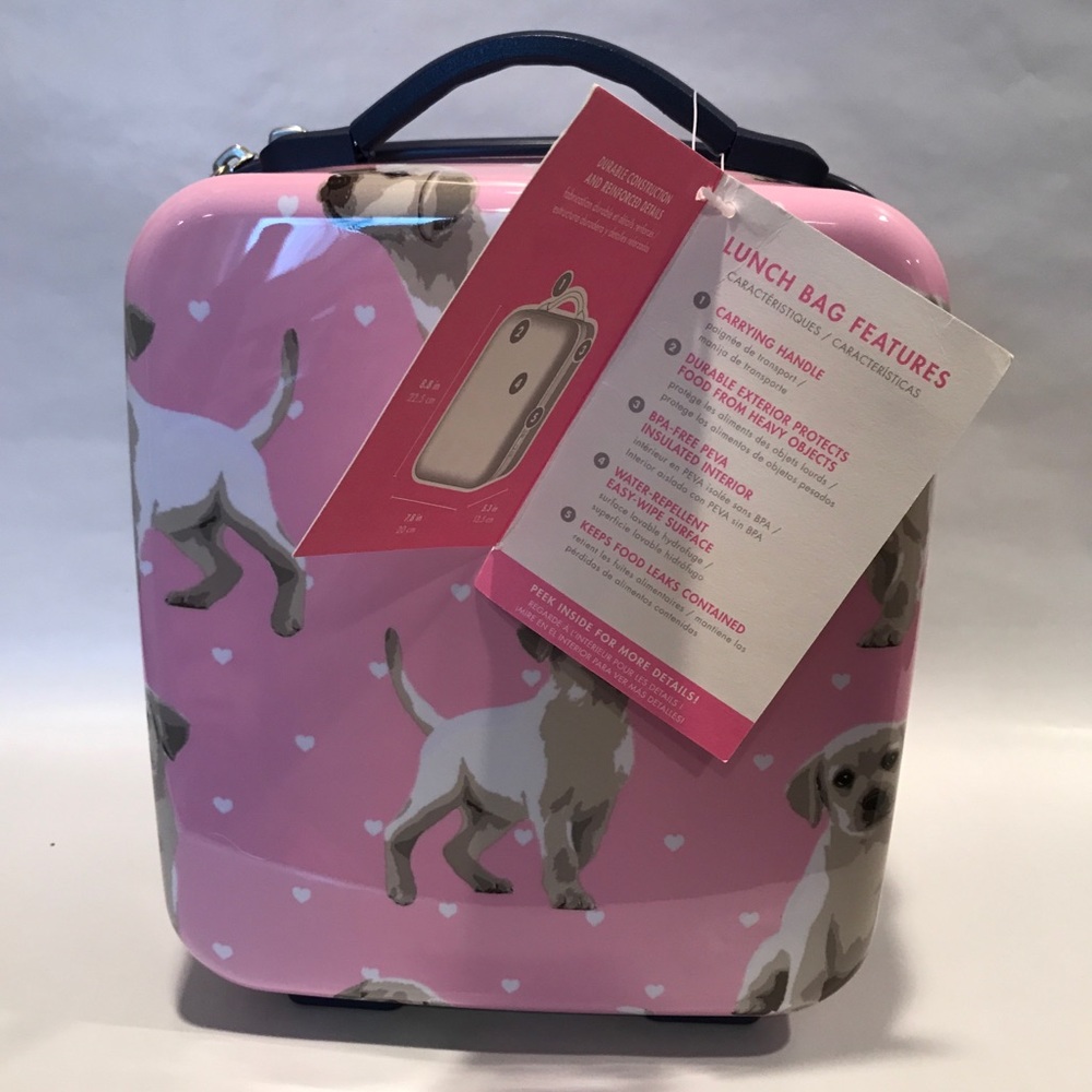 Pottery Barn Hard lunch box Puppy